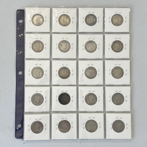 Every Year Set + of 60 Canadian Maple Boughs 1870 to 1936 Silver 25¢ Coins! - Picture 5 of 16